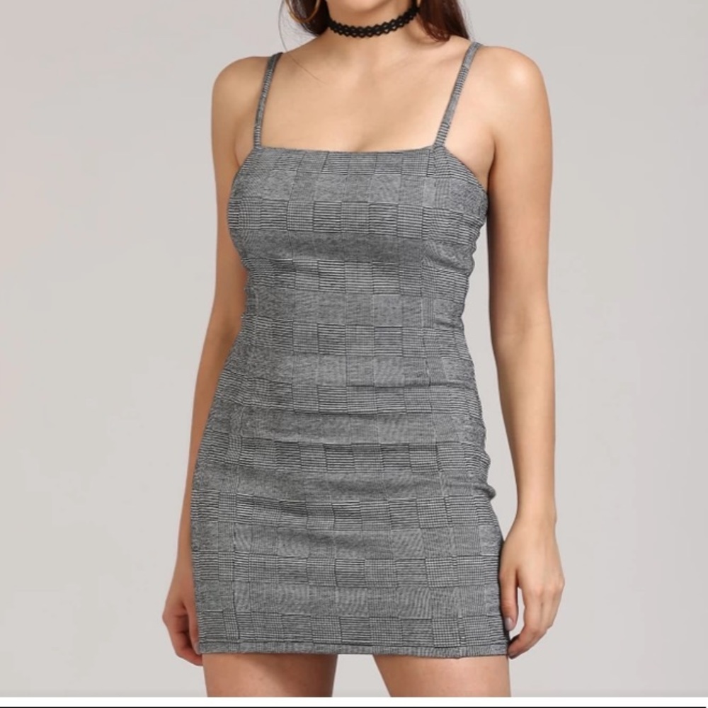 NWT Forvever‎ 21 Plaid Check Mini Dress Sz S